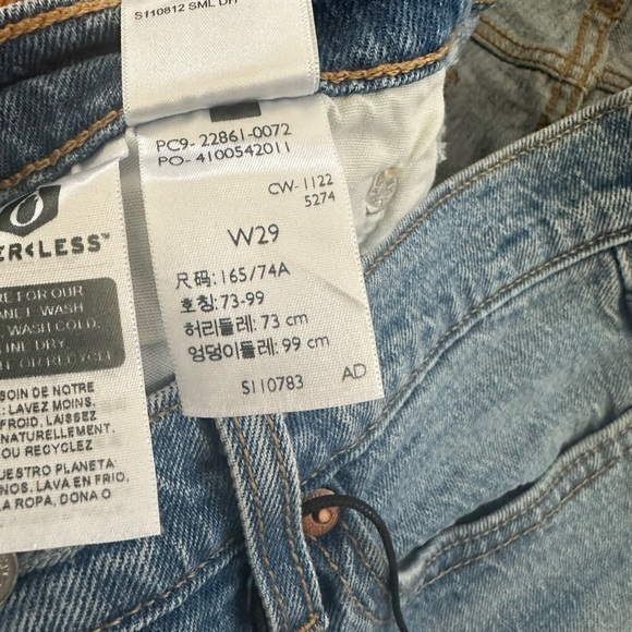 Women’s Levi Premium Wedgie Icon Fit Jeans size 29 - Picture 7 of 10